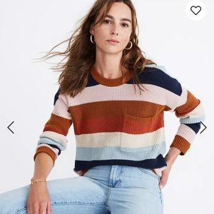 Madewell colorblock sweater